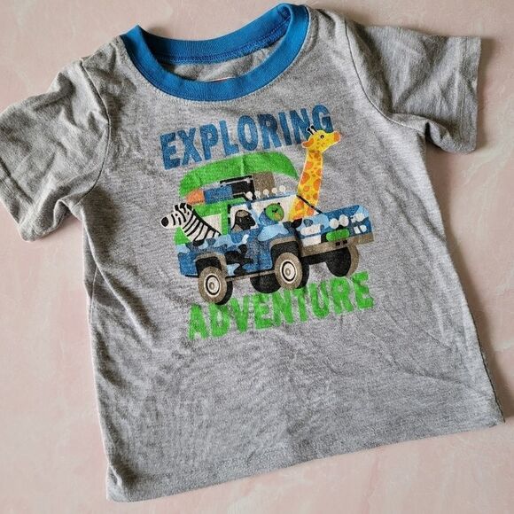 3 piece pajama bundle shorts tee shirt sweatpants - Picture 6 of 7